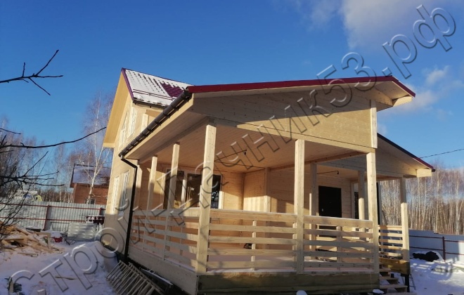 4 Каркасно-щитовой дом 142М², Тульская область, Заокский район, СНТ «Ивушка» (8)